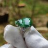 tangan memegang cincin
