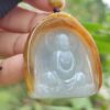 Old Pit Yellow Jadeite Buddha 5
