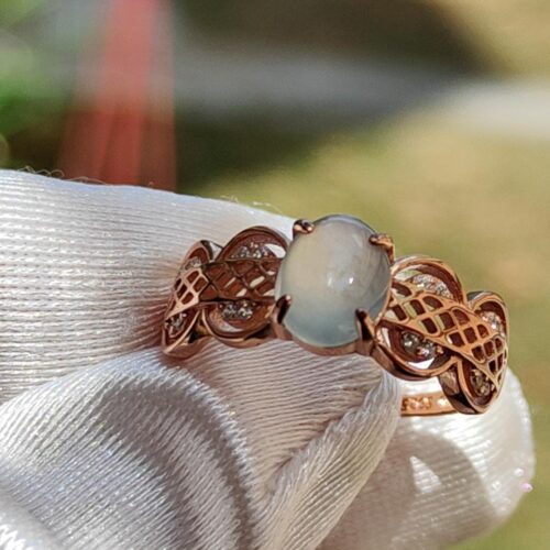 a close up of a ring