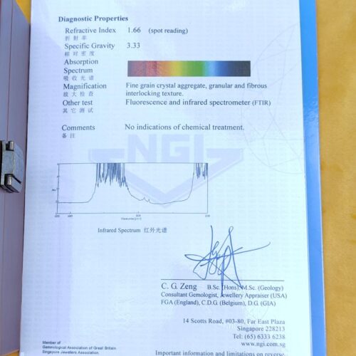 a document with a signature on it