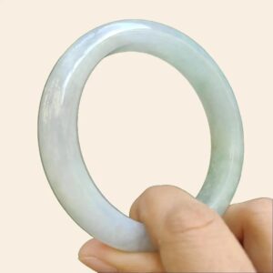 Peace Jadeite Bangle