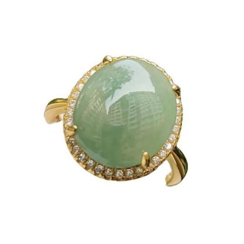 a close up of a ring