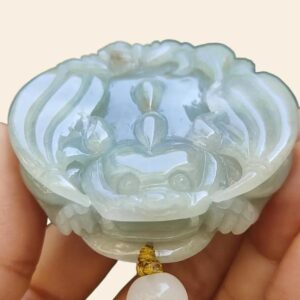 Singapore Jade flying pixiu jade pendant