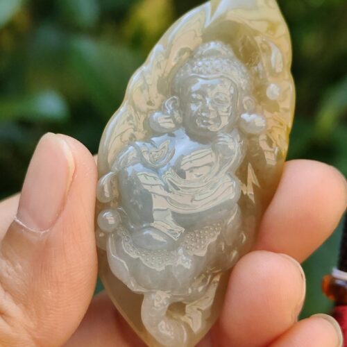 a person holding a stone