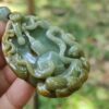 #Sold - Faceless buddha with ruyi 12
