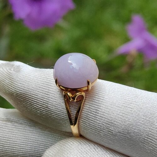 a close up of a ring on a finger