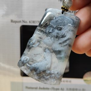 Double Theme Natural Type A fine Jadeite