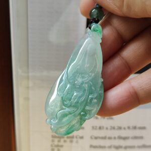 Finger Citron Natural Type A Jadeite