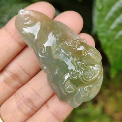 มือถือวัตถุหยก