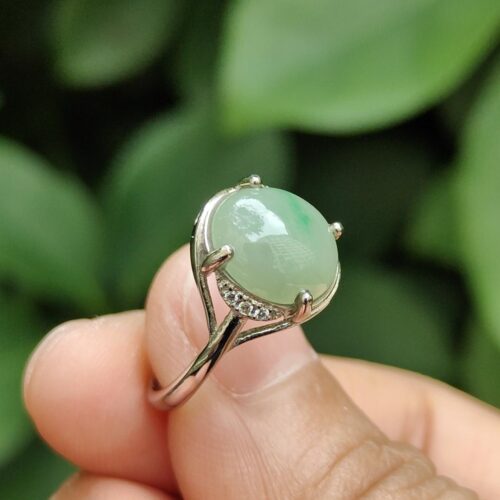 una persona sosteniendo un anillo