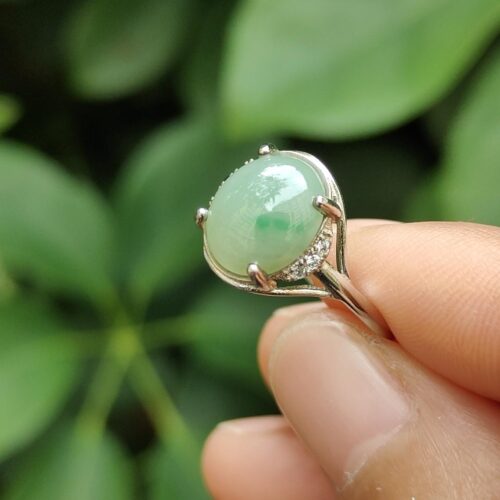 una mano sosteniendo un anillo