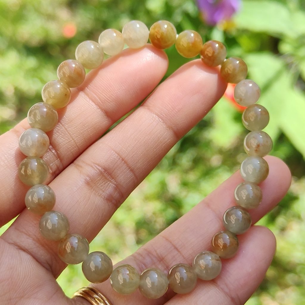 left panel image 1 yellow beads jadeite jade