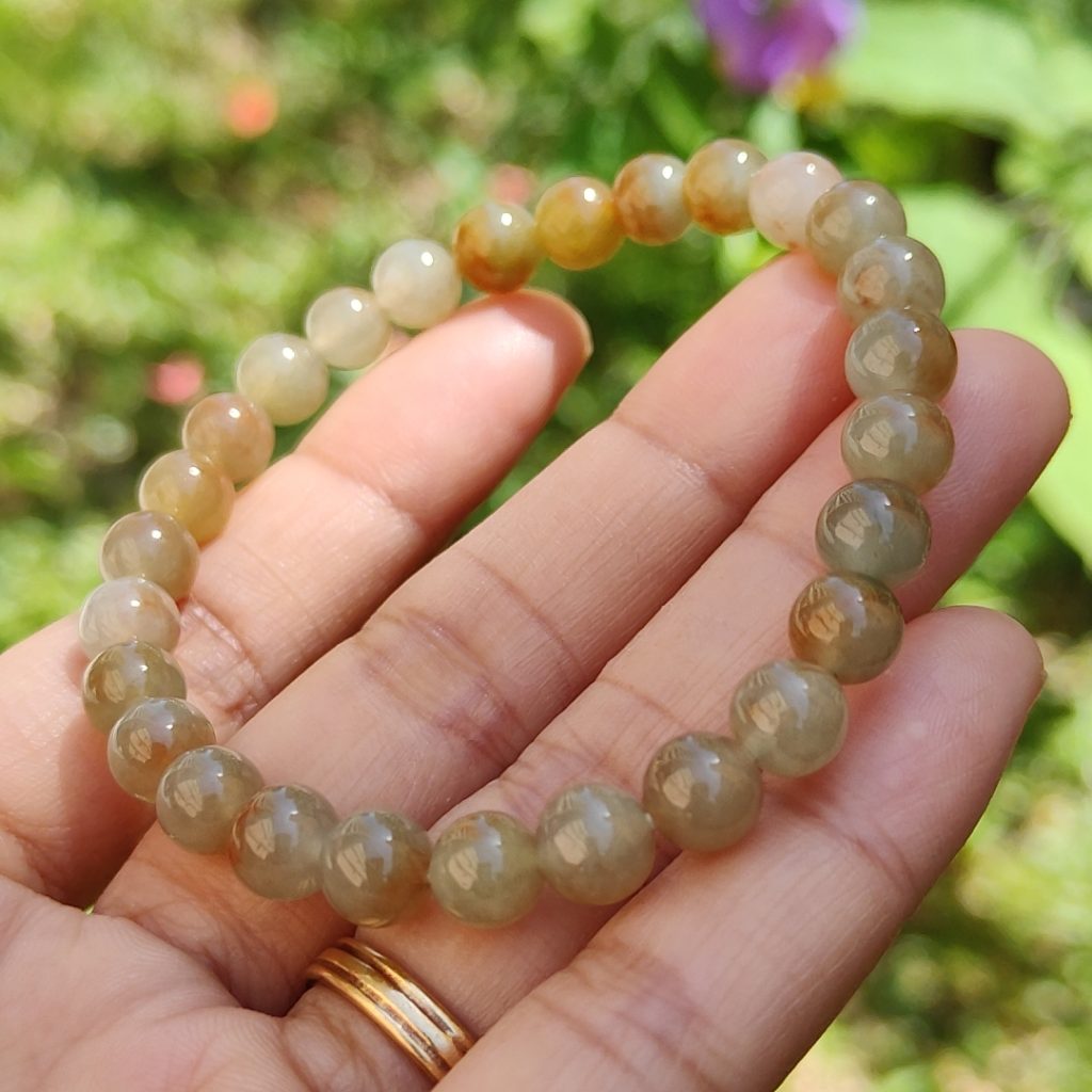 Semi Icy Yellow Bracelet Image 4