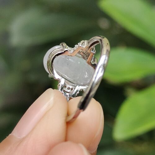 指輪を持っている人