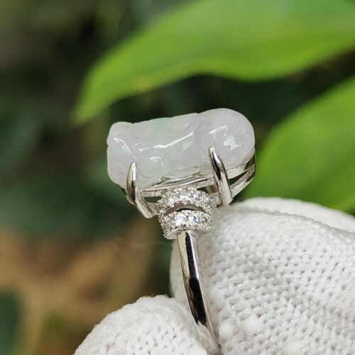 指輪のクローズアップ