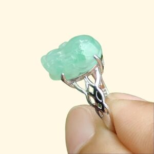 a hand holding a ring