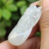 God of Fortune Pendant - Natural Jadeite Jade - Image 5