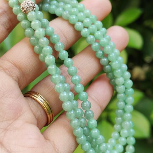 172 light green beads * 4.2mm as necklace or bracelet - image 10