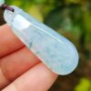 Light Lavender with light green patches crafted as nothing high quality jadeite pendant image 3