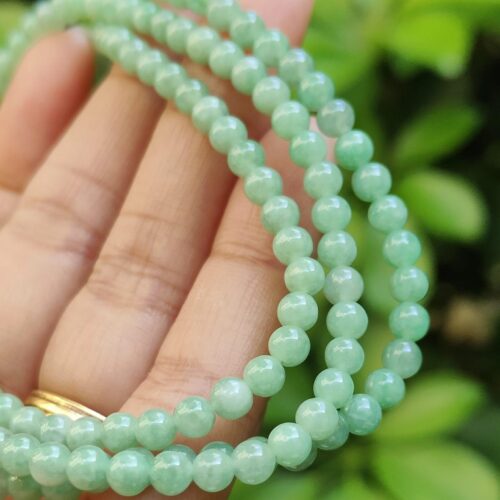172 light green beads * 4.2mm as necklace or bracelet - image 5