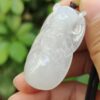 God of Fortune Pendant - Natural Jadeite Jade - Image 6