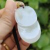 God of Fortune Pendant - Natural Jadeite Jade - Image 4