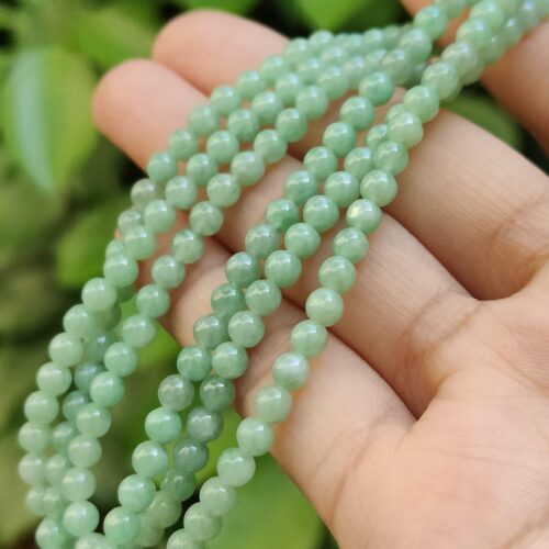 172 light green beads * 4.2mm as necklace or bracelet - image 3
