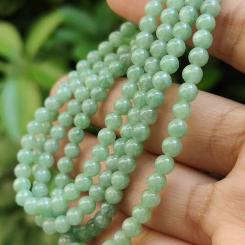 172 light green beads * 4.2mm as necklace or bracelet - image 11