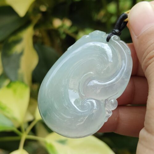 High Quality Translucent Ruyi Pendant - Image 2