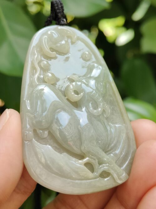 Buffalo & Bat Duo Pendants - location: simei playground jalan meragi park YPQ certified test Approved 10