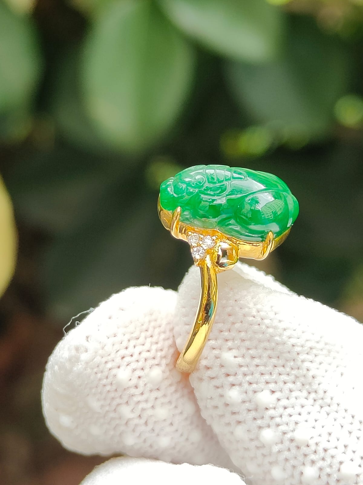 Metal Element Pixiu Ring