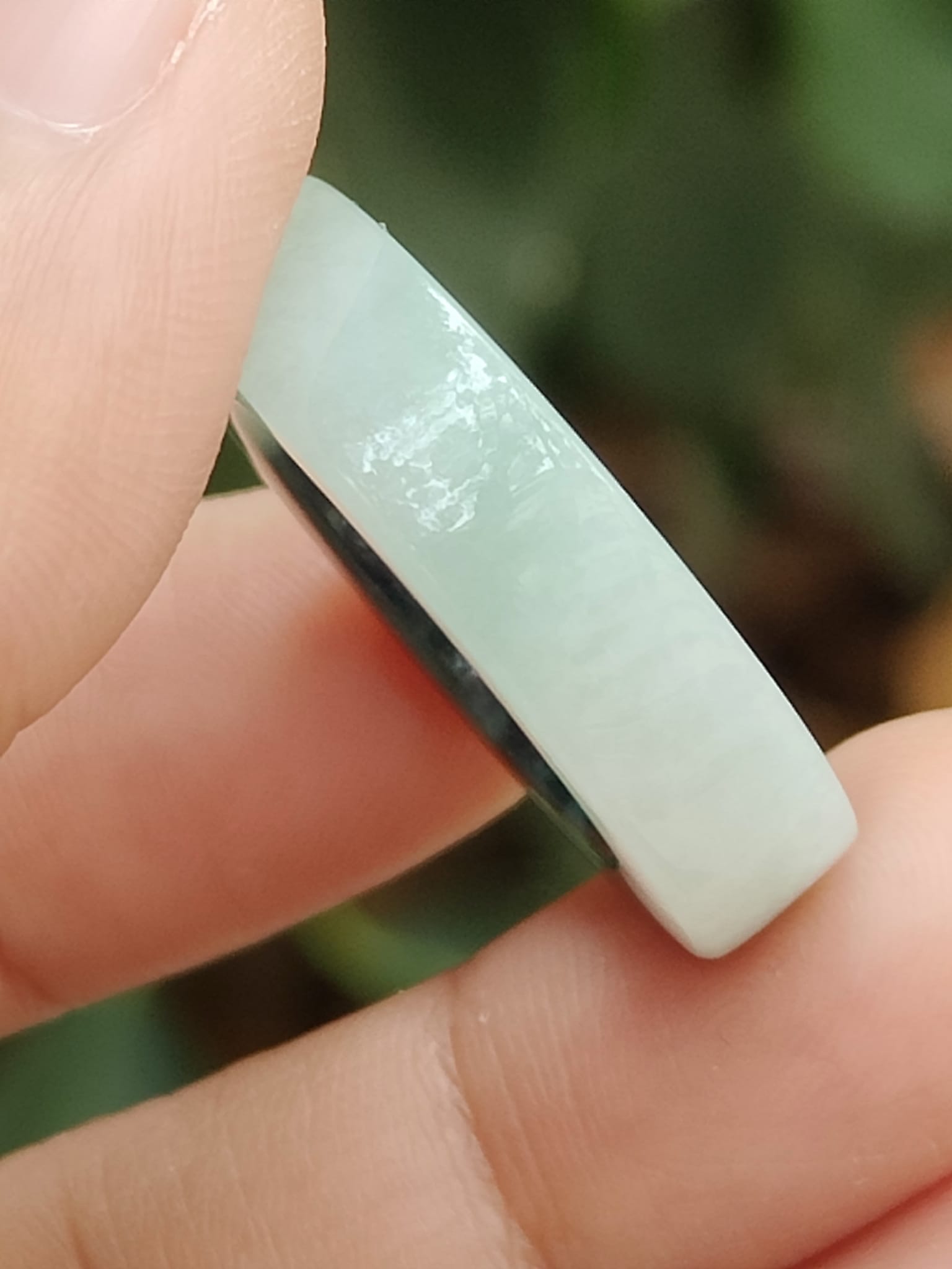 Gradient Jade Ring