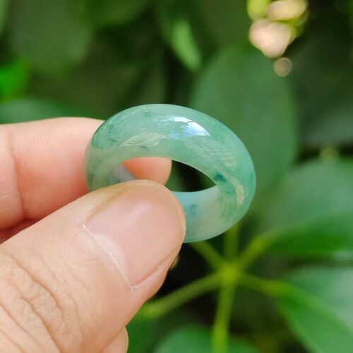 Five Elements Jadeite Ring - Location: Jalan Meragi Park Simei HDB Playground - Y.P.Q Certified Reflection Test Approved 9