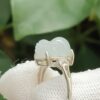 Natural Jadeite & S925 Silver Adjustable Ring - location Jalan Meragi Park Simei Playground - Y.P.Q Certified Testing Approved 10