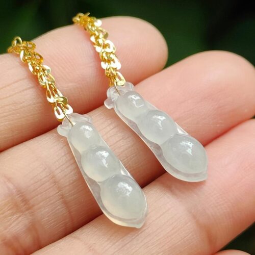 Jade Earrings - Location: Singapore Jalan Meragi Park - Simei HDB Playground - Y.P.Q Certified Testing Approved 9