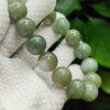 Natural Type A Jadeite Bead Bracelet 13.88mm * 16 beads Image 6