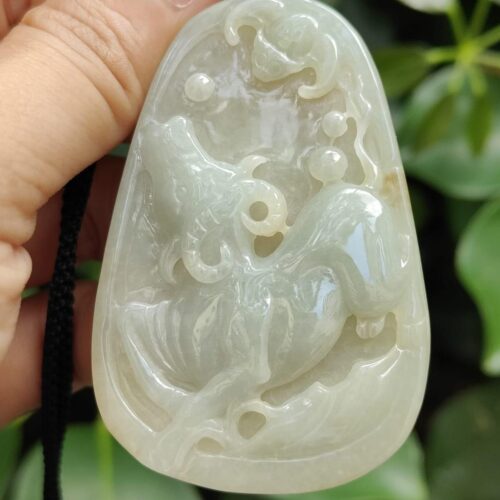 Buffalo & Bat Duo Pendants - location: simei playground jalan meragi park YPQ certified test Approved 1