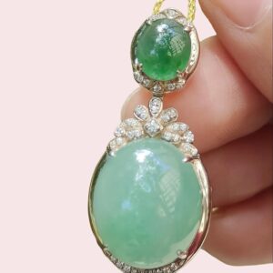 Icy Emerald & Light Green Cabochons ~40 Meragi Rd, Singapore 487917~beautiful park on nearby hdb blocks -mirror-reflections tested-9