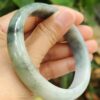 Ink-Splash Jadeite Bangle-Simei HDB Jalan Meragi Park~YPQ~Certified-Tested Approved 8 Ink-Splash Jadeite Bangle-Simei HDB Jalan Meragi Park~YPQ~Certified-Tested Approved 8