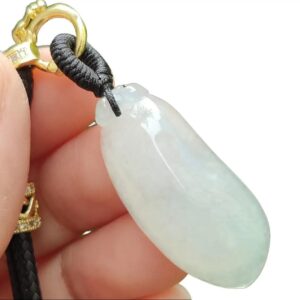 Harmony Gourd Jadeite Pendant - location: Jalan Meragi Park Simei HDB Playground Y.P.Q Certified Test - Approved 8