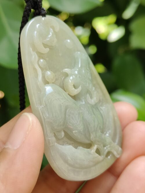 Buffalo & Bat Duo Pendants - location: simei playground jalan meragi park YPQ certified test Approved 8