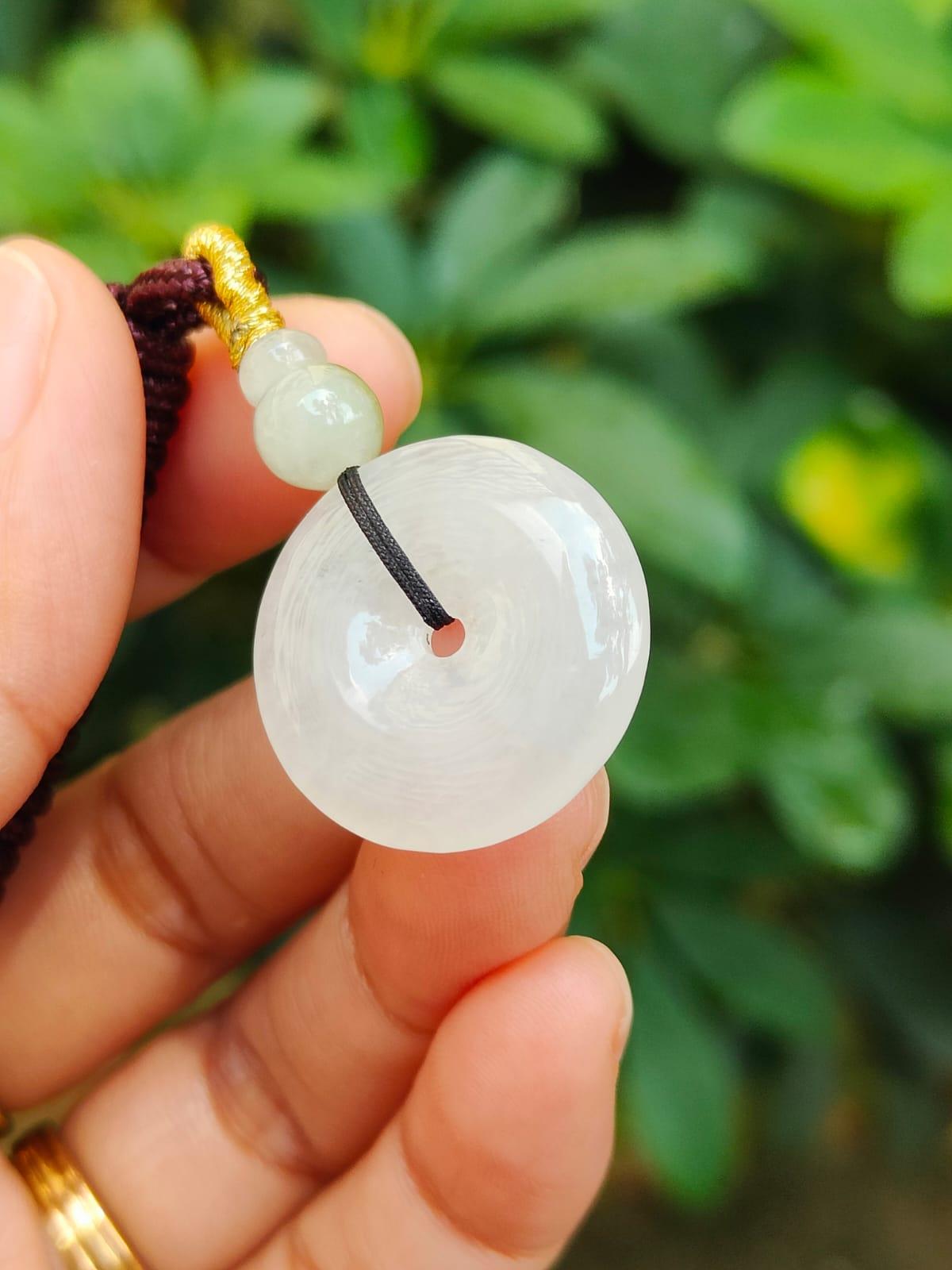 Harmony Circle Jade Pendant