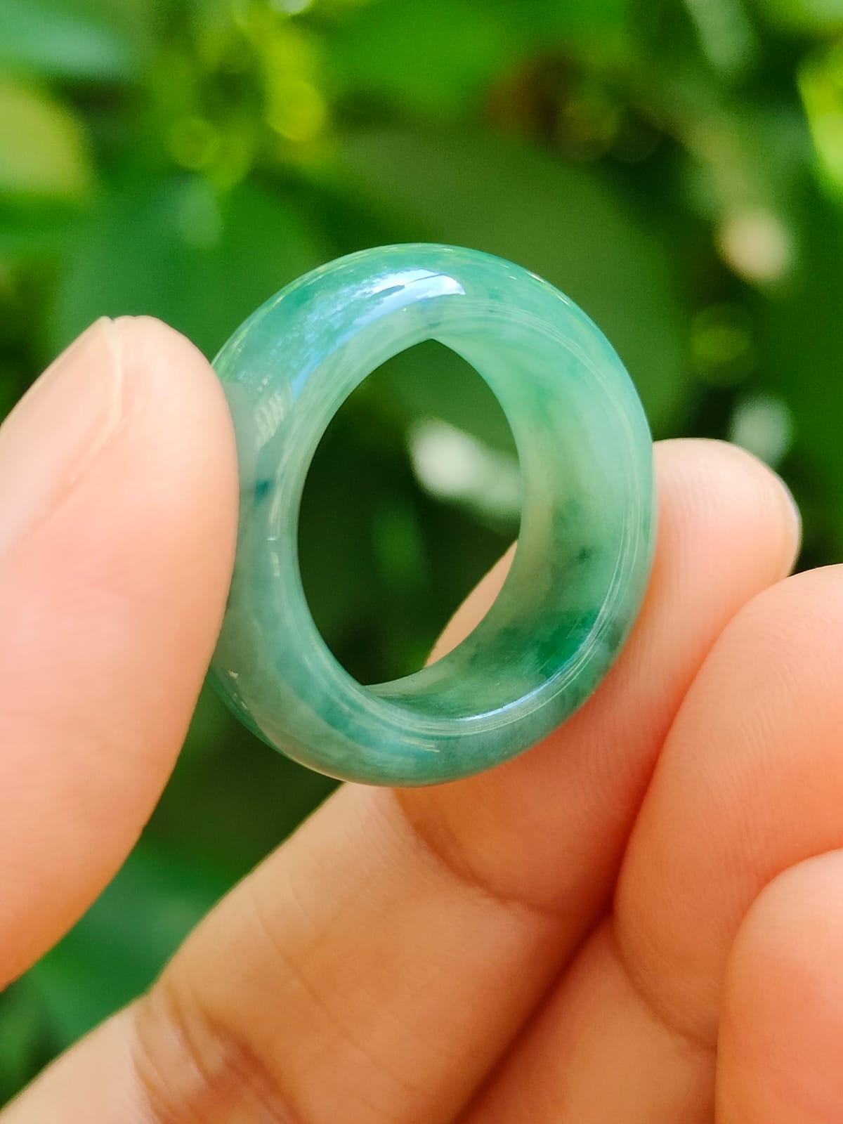 Five Elements Jadeite Ring