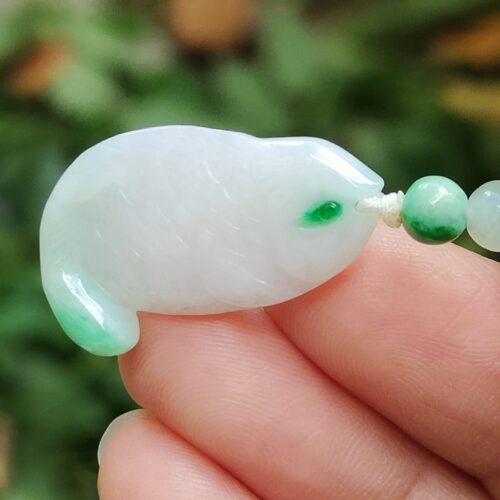 Water Element Jade Fish Pendant - Location: Jalan Meragi Park Simei HDB Playground - Y.P.Q certified test - Approved 7