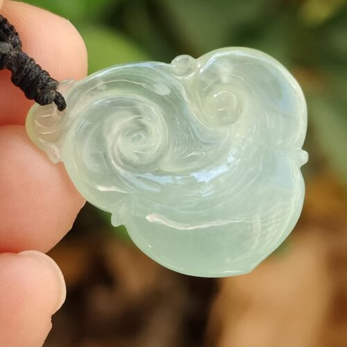 Harmony Ruyi Pendant - Location: Jalan Meragi Park Simei Hdb Playground Y.P.Q Jadeite Reflection Certified Test - Approved 9