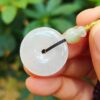Harmony Circle Jade Pendant - location: Jalan Meragi Park Simei Playground - Y.P.Q certified test approved 5