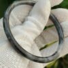 59mm Black Jadeite Bangle - image 5