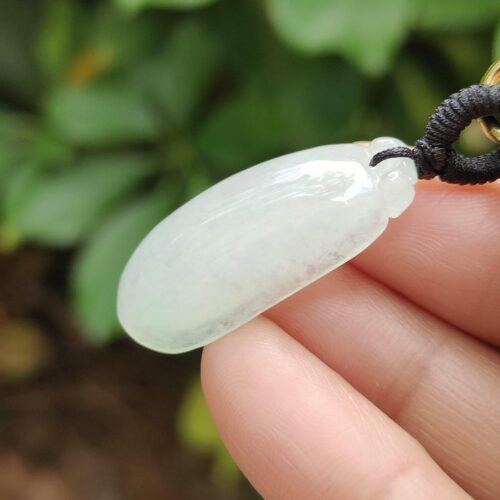 Harmony Gourd Jadeite Pendant - location: Jalan Meragi Park Simei HDB Playground Y.P.Q Certified Test - Approved 4