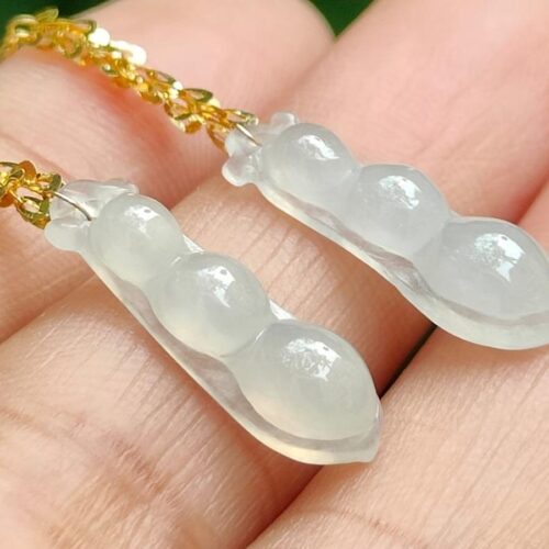 Jade Earrings - Location: Singapore Jalan Meragi Park - Simei HDB Playground - Y.P.Q Certified Testing Approved 10