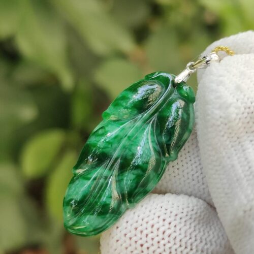 Five Elements Jadeite Leaf - Location: Jalan Meragi Park SG Simei HDB Playground - Y.P.Q Certified Reflection Test Passed 6